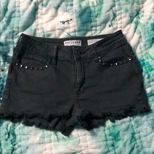 Pacsun Bullhead studded high rise shorts